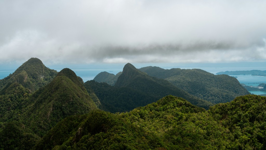 Langkawi jungle and waterfall near Bambu